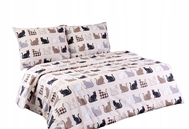 Smiešne Posteľná Bielizeň Mačky 220x200 Veľa Mačiek Posteľná Bielizeň Ako Darček Pre Mačiatka