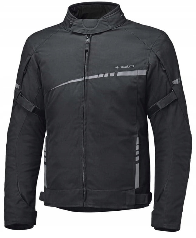 Held Renegade II Čierna Pánska Textilná Motocyklová Bunda Čierna