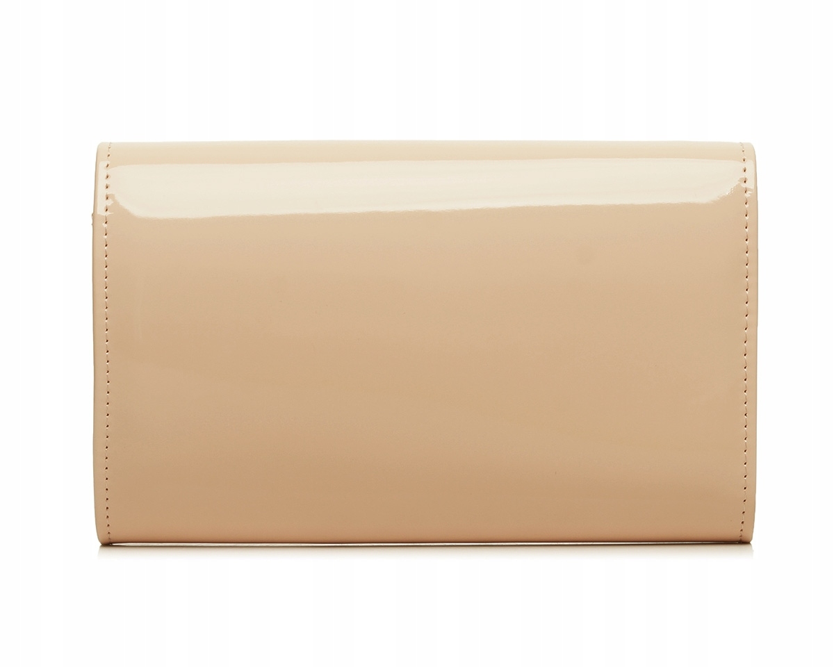 BEŻOWA KOPERTÓWKA TOREBKA WIZYTOWA SOLOME S3 NA PASKU Marka Solome