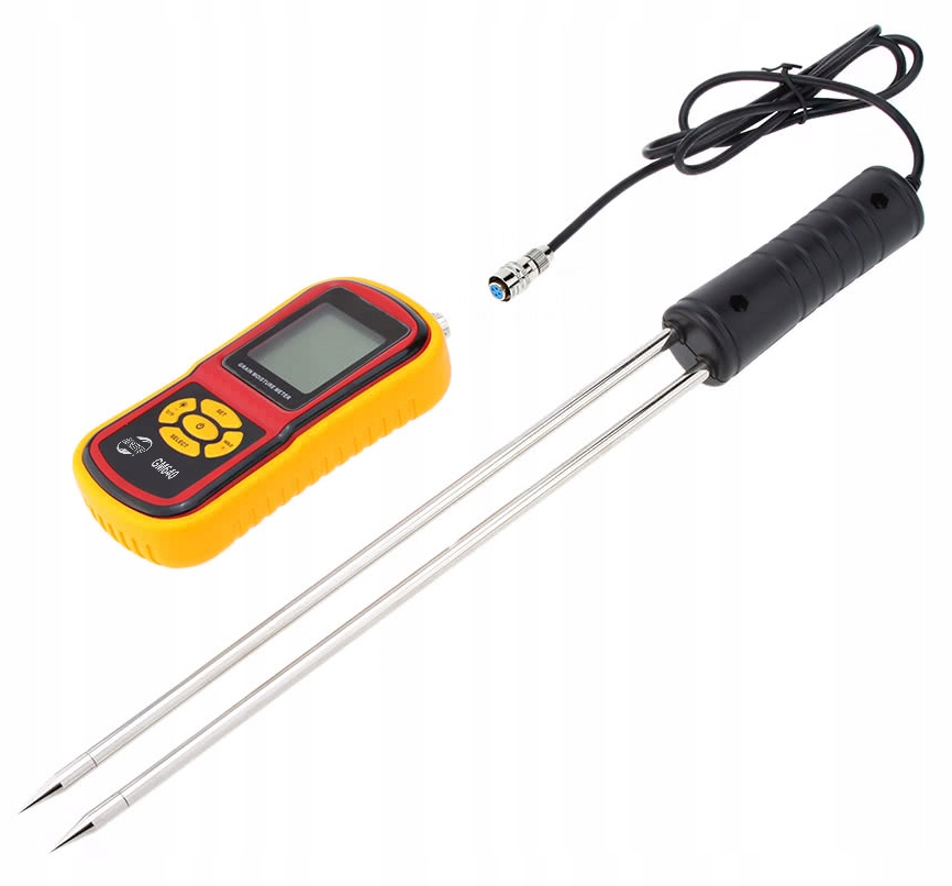 WILGOTNOŚCIOMIERZ PRECYZYJNY MIERNIK WILGOTNOŚCI ZIARNA ZBOŻA SONDA BATERIE Model GM640