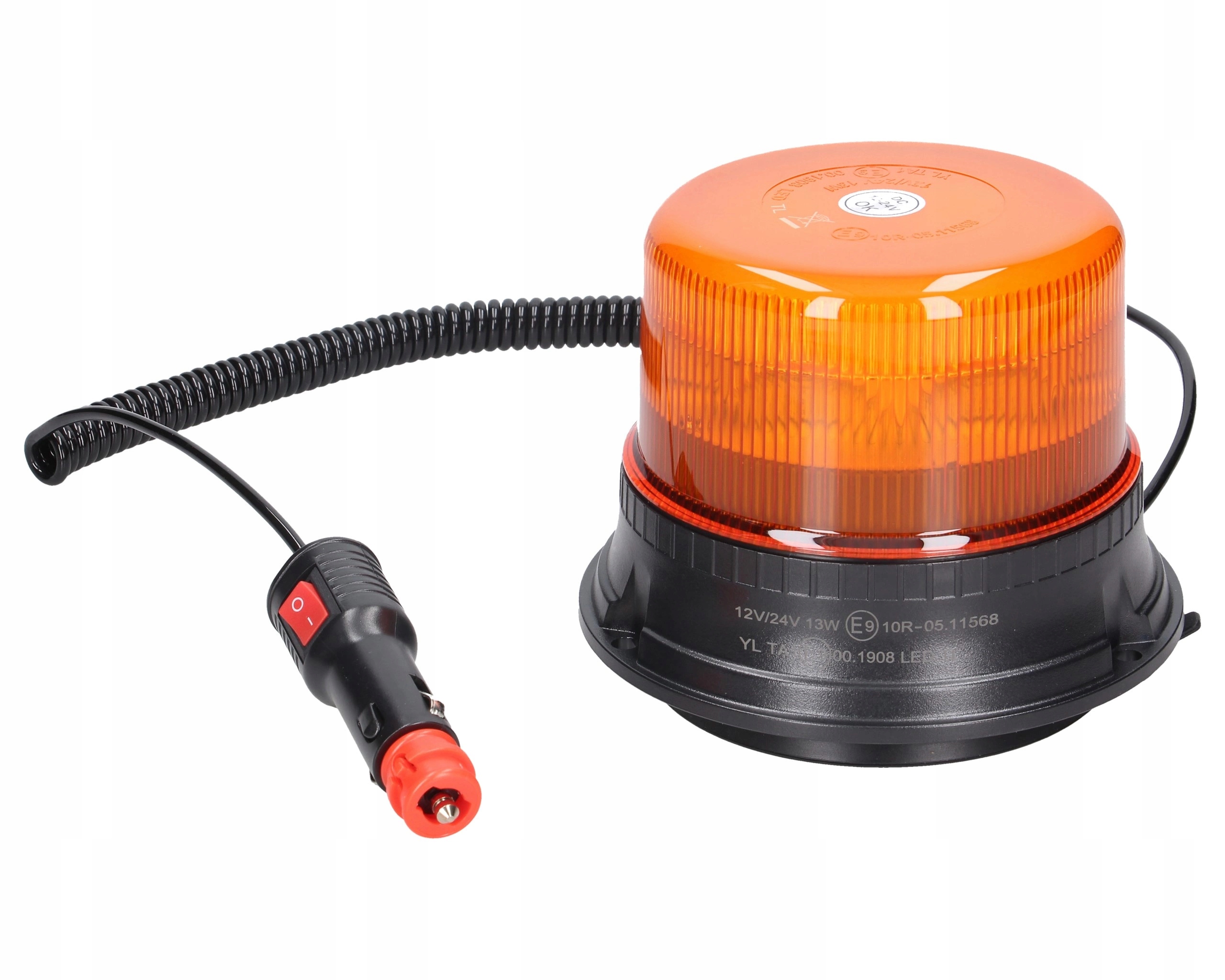 výstražný blesk kohout Led 12/24V magne