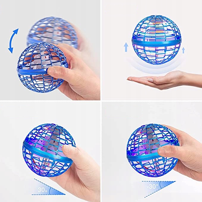 LATAJĄCA PIŁKA UFO BALL SPACE BOOMERANG MAGICZNY PREZENT DLA DZIECI STEROWANY RĘCZNIE Marka bez marki