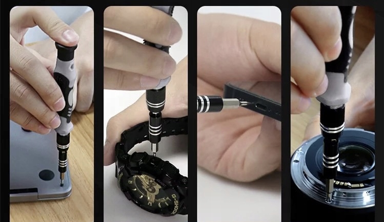 ZESTAW NARZĘDZI ŚRUBOKRĘTÓW WKRĘTAKÓW PRECYZYJNYCH TORX 115 Liczba elementów zestawy