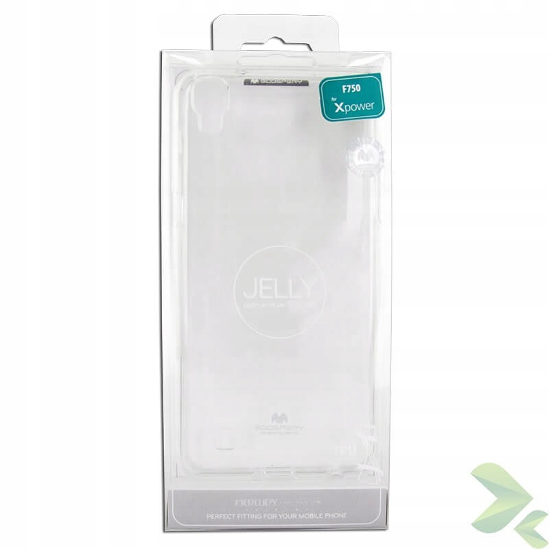 Mercury Transparent Jelly Etui Lg X Power (przezroczysty)