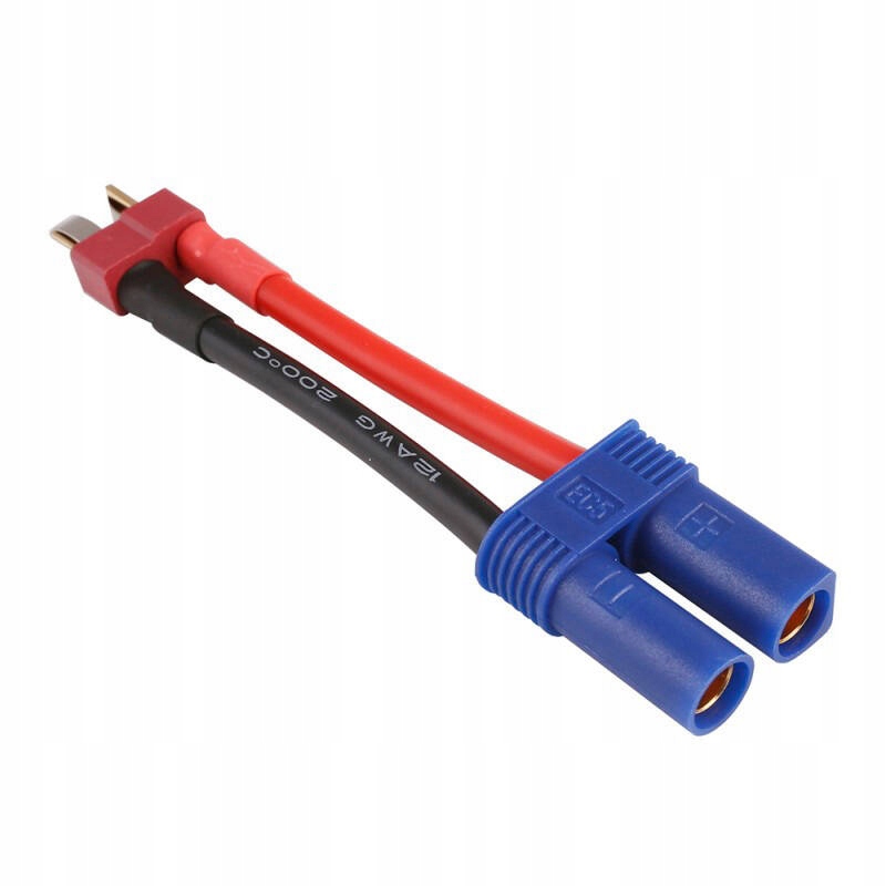 Gens Ace Konektor Adaptér Deans(t) Samec Na EC5 Samice Kabel Pro Rc Modely