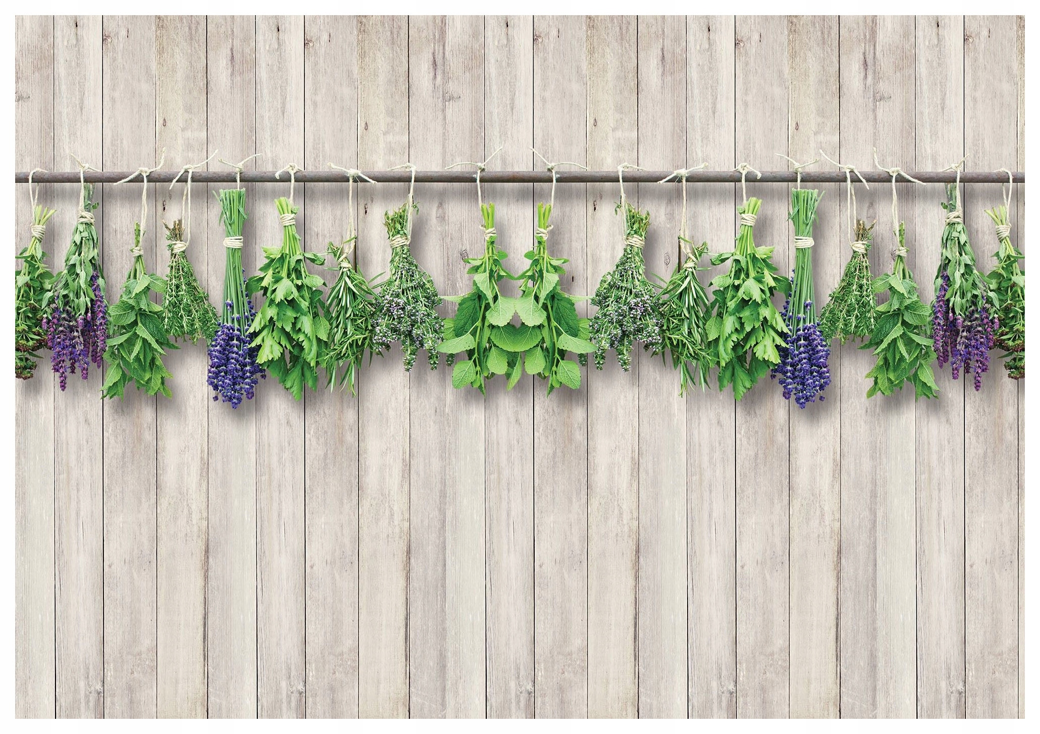 Rustikální fototapeta Mrtvá příroda Provence Levandule Bylinky 368x254 lepidlo