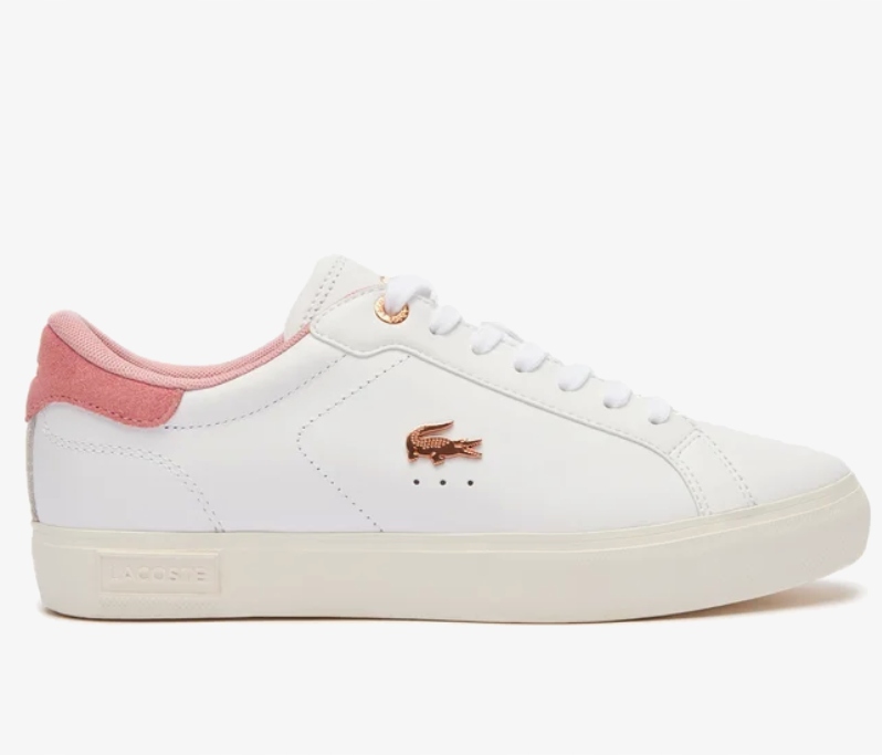 Lacoste Tenisky Powercourt 747SFA0081 Bílé kožené vel. 36
