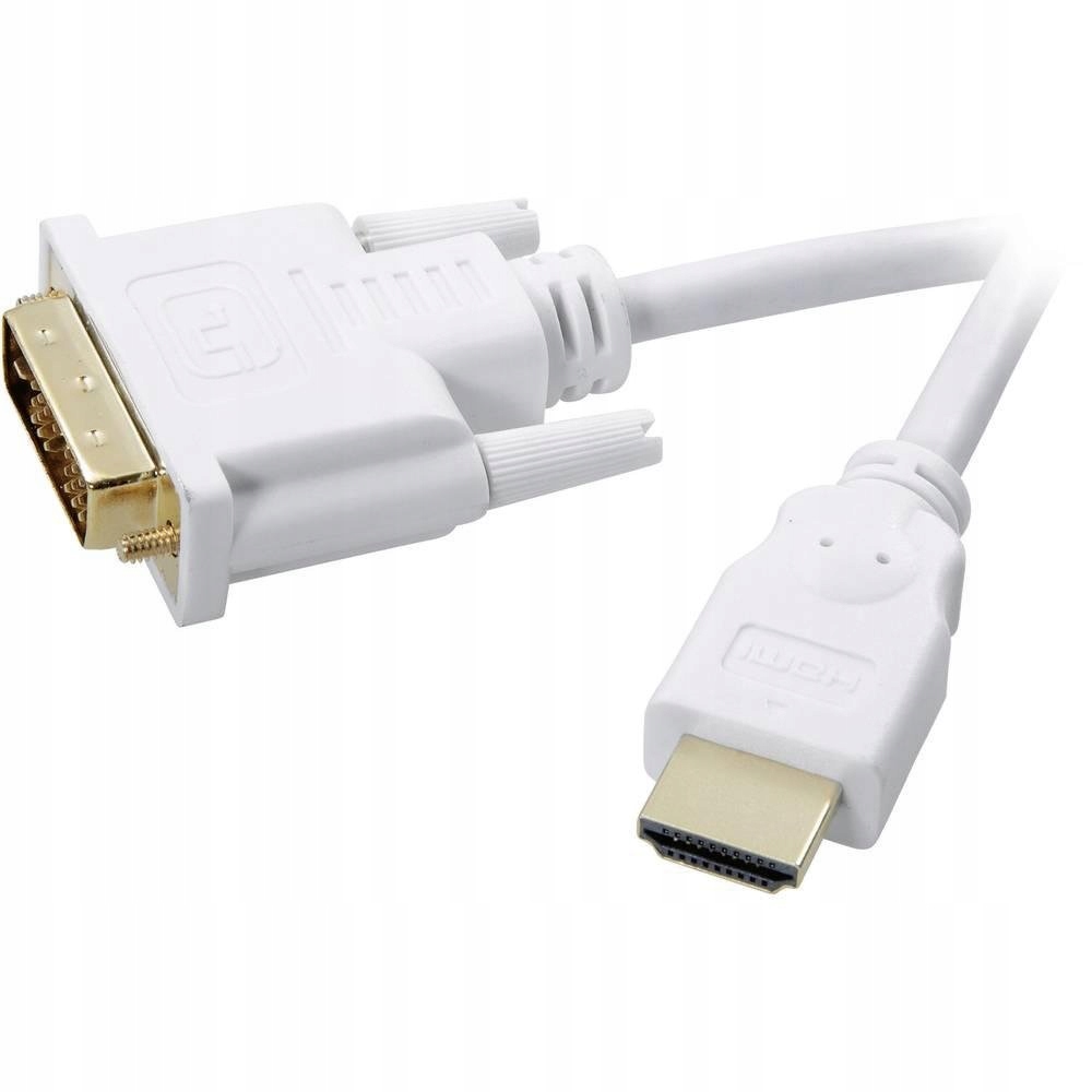 

Kabel DVI Hdmi SpeaKa Professional, biały 2.00 m