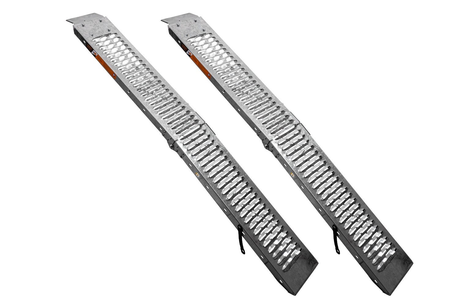 Skládací ocelové nájezdové rampy Unitrailer 190 cm, 400 kg, 2 ks