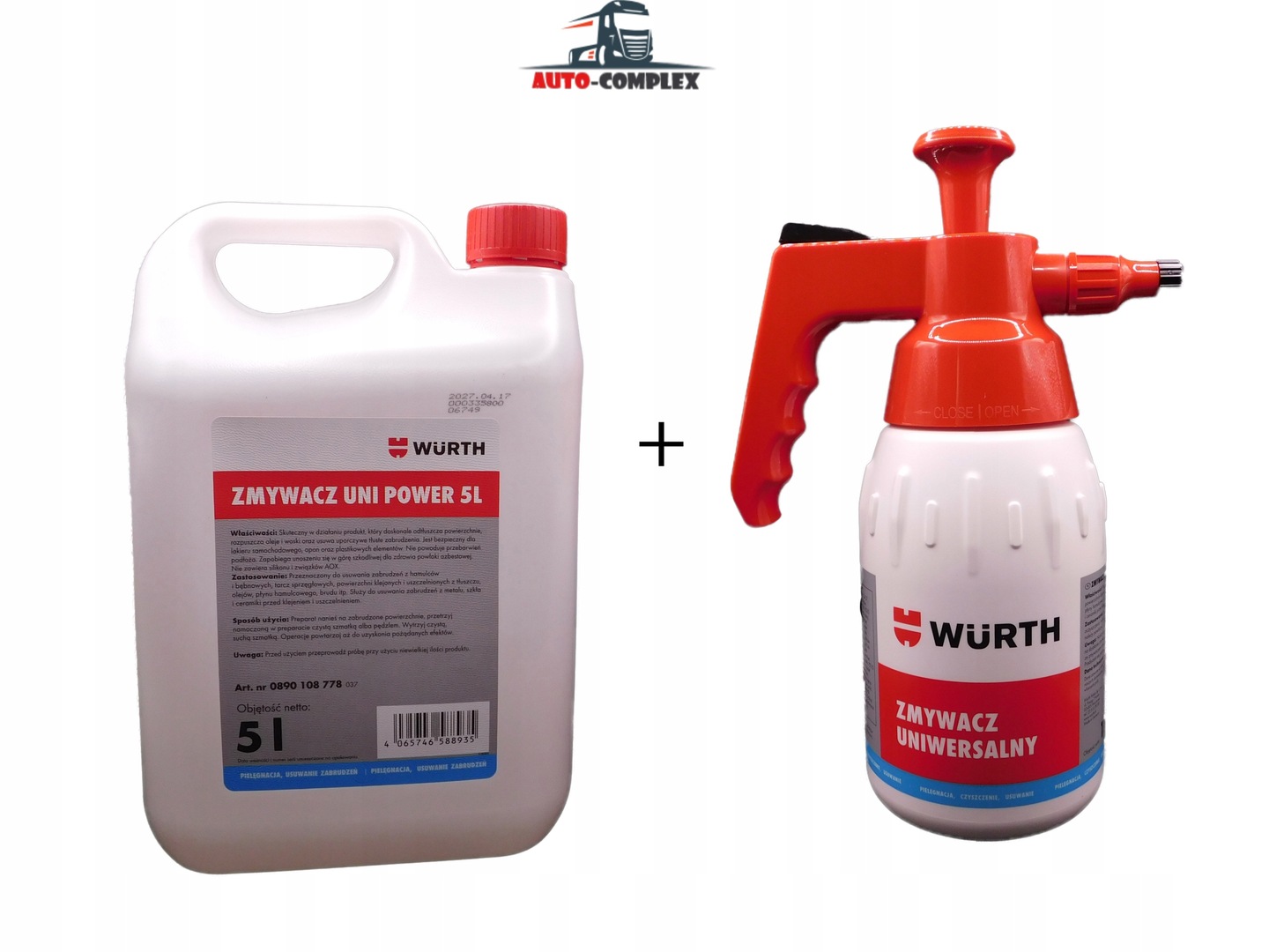 Univerzálny Odstraňovač Tlakový Rozprašovač S Pumpičkou 1 L