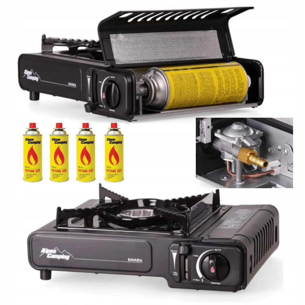 Plynový vařič na pb 4 kartuše