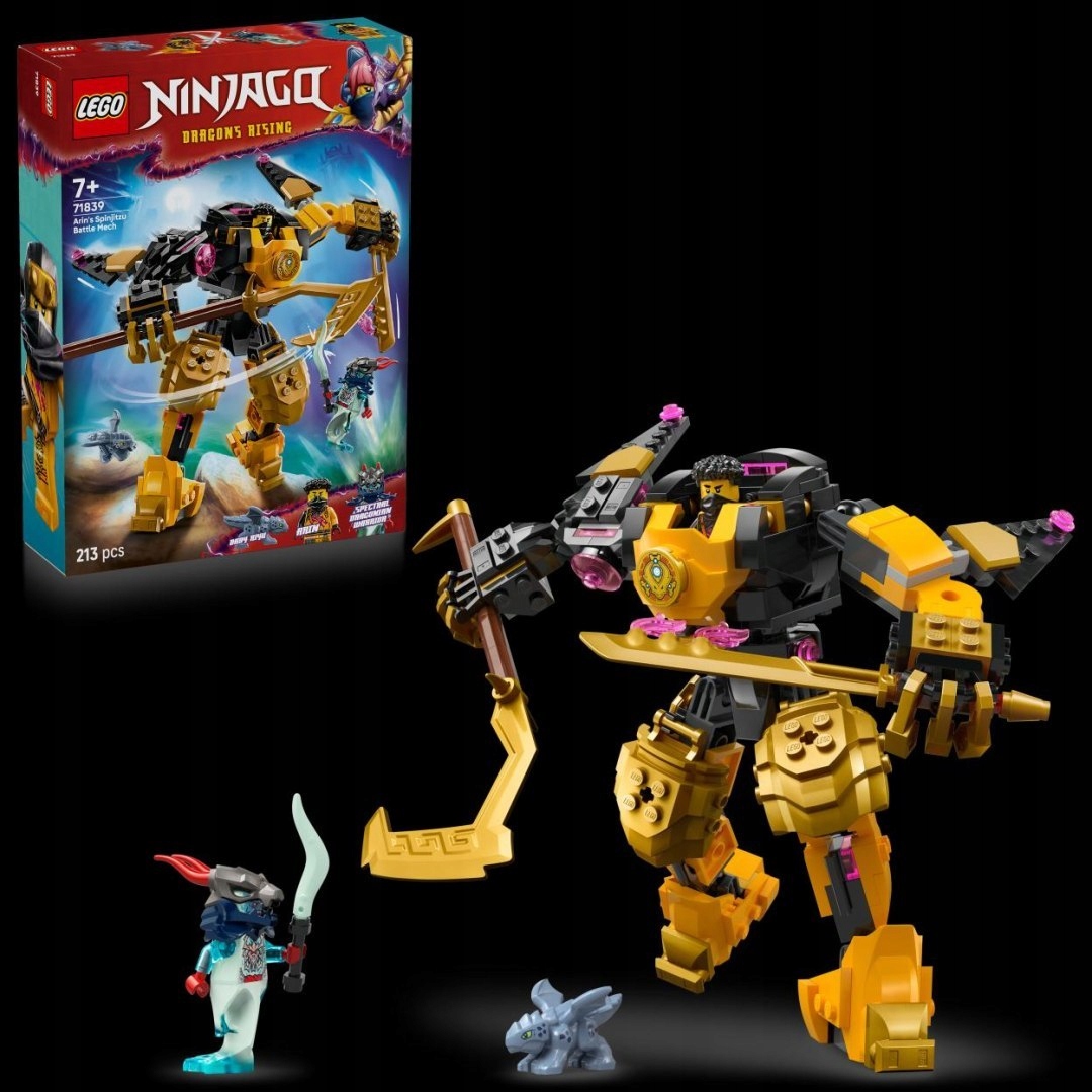 Lego(r) Ninjago 71839 Bojový mech Spinjitzu Arina