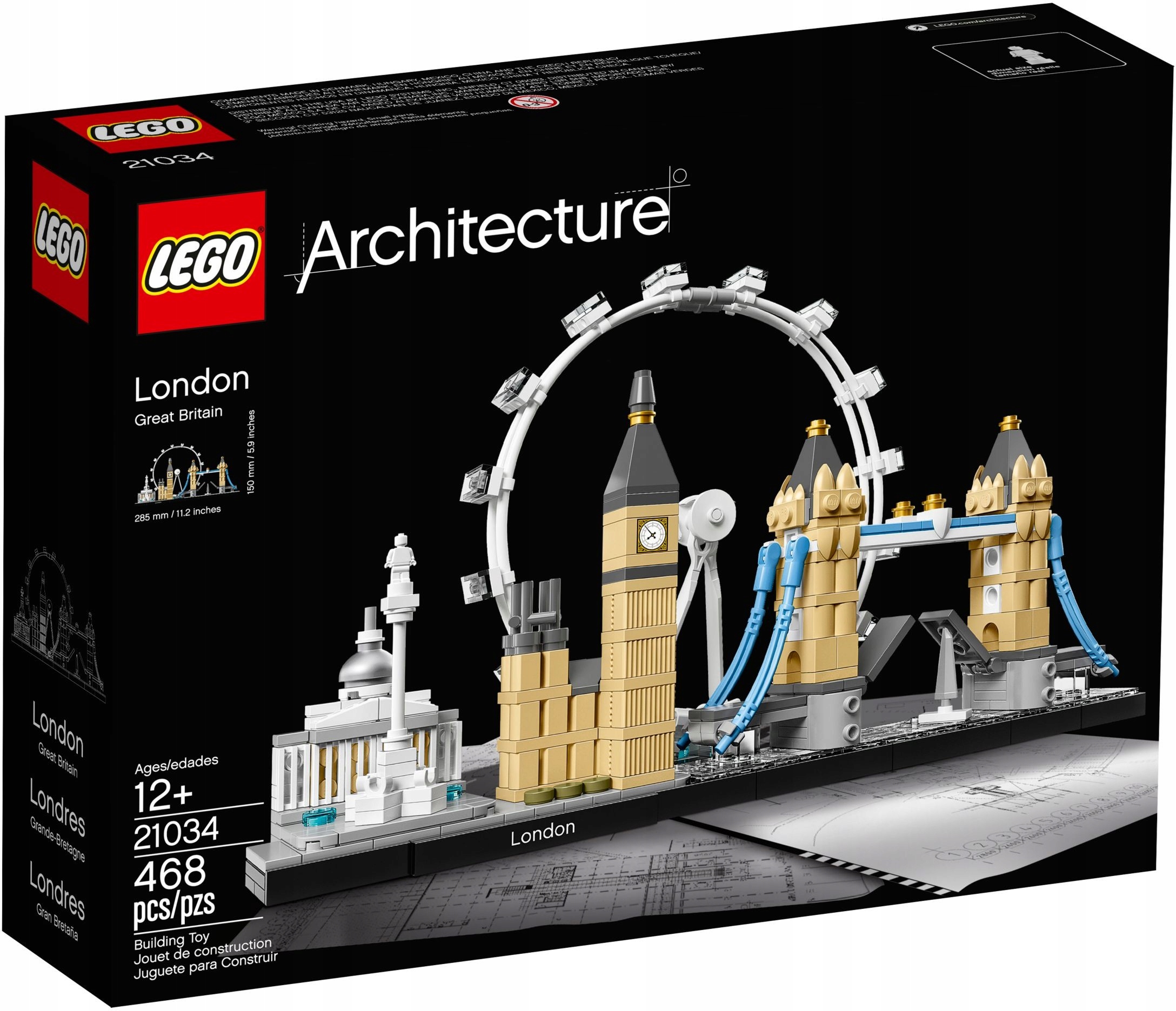 Stavebnice Sada Lego Architecture 21034 Londýn