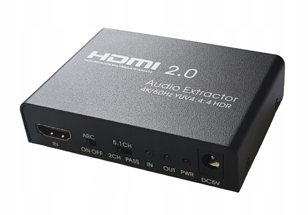 

Extractor Hdmi-hdmi + Audio Spdif R/l Arc SPH-AE03