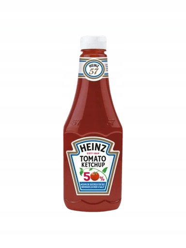 Levně 4x Heinz Rajčatový kečup 50% Méně cukru a soli Tomato Kečup 875 Ml