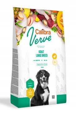 Levně Calibra Dog Verve Gf Adult Large Chicken&Duck 12kg