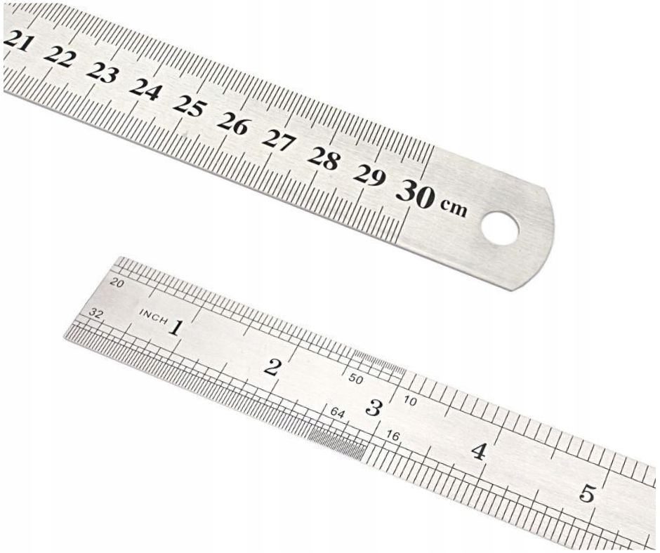 LINIAŁ PRZYMIAR LINIOWY LINIJKA NIERDZEWNA 50 cm