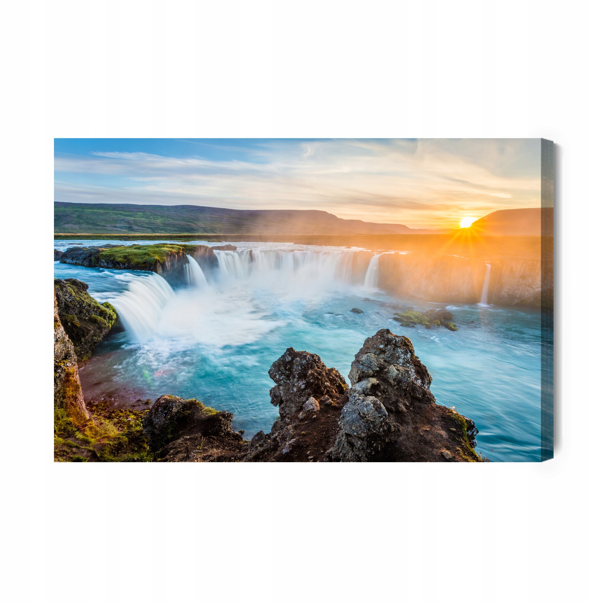 Obraz Na Plátně Vodopád Godafoss na Islandu Canvas 70x50