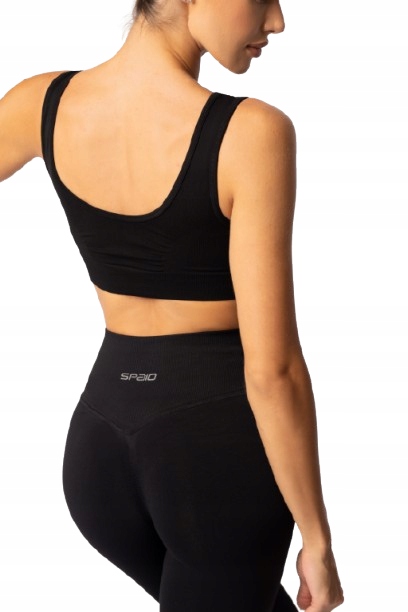 Spaio Damskie legginsy sportowe Fitness Flex Innergy 2.0 czarne L