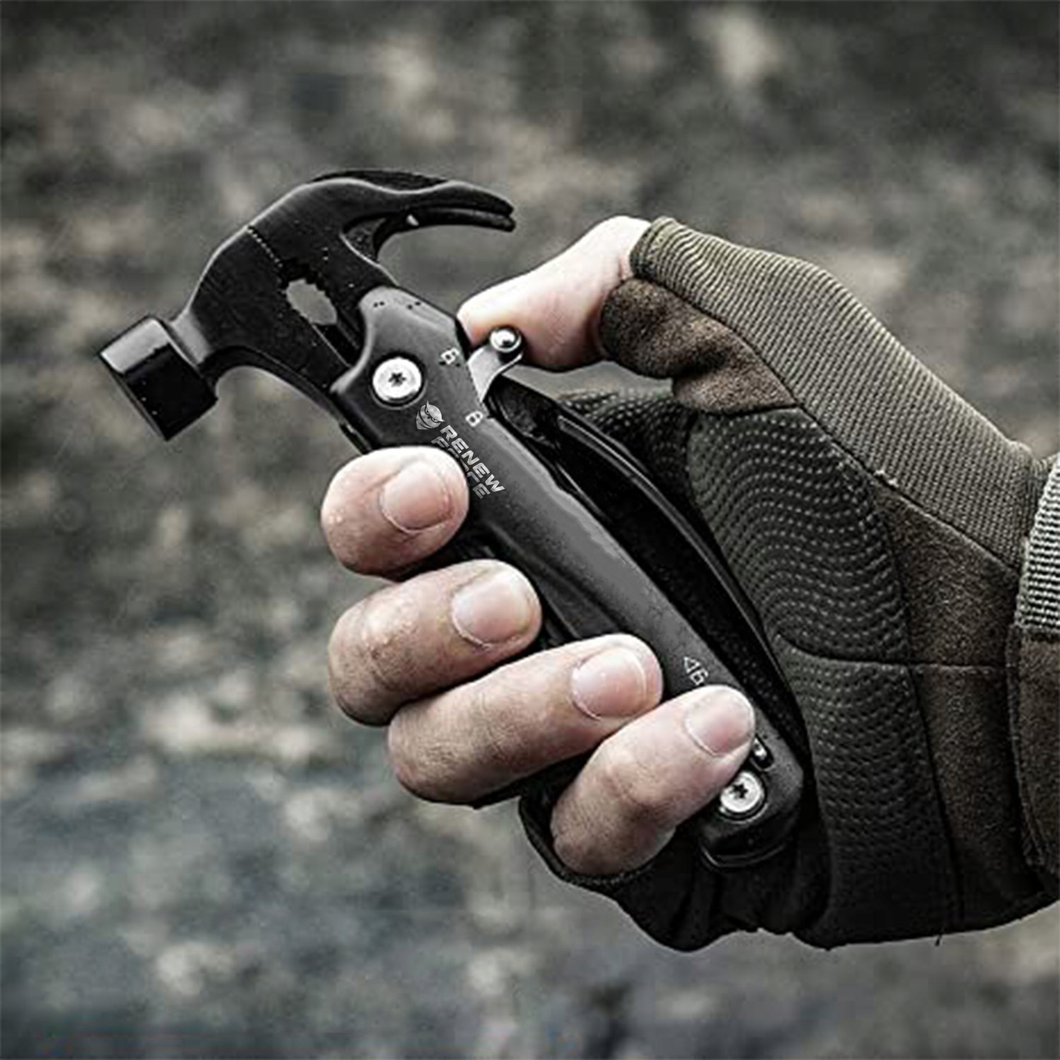 MULTITOOL Narzędzie Wielofunkcyjne RENEW FORCE Zestaw 12 Narzędzi SCYZORYK Stan opakowania oryginalne