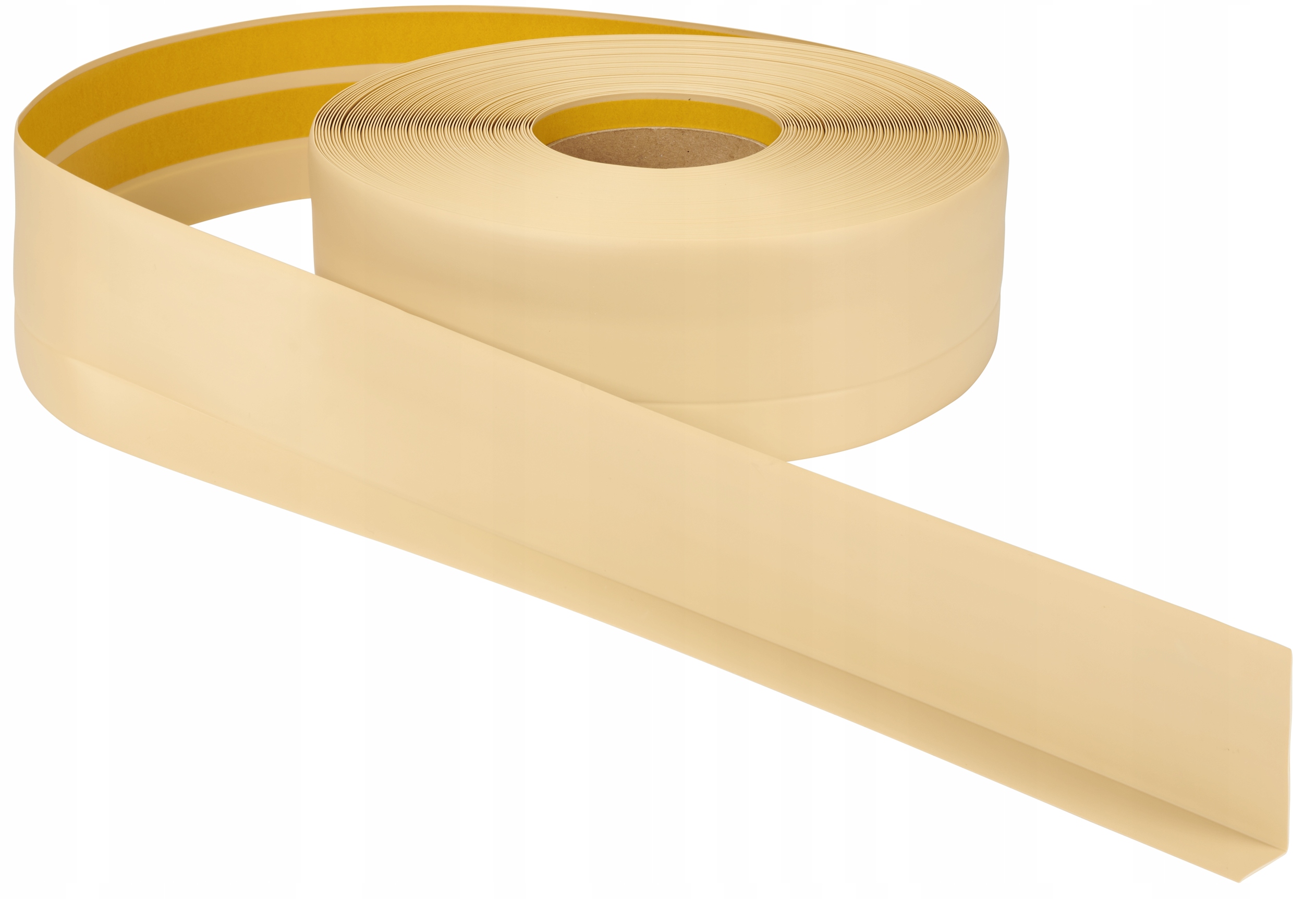 Pvc Podlahová Lišta 50x20 Krémová 30 m Samolepicí soklová