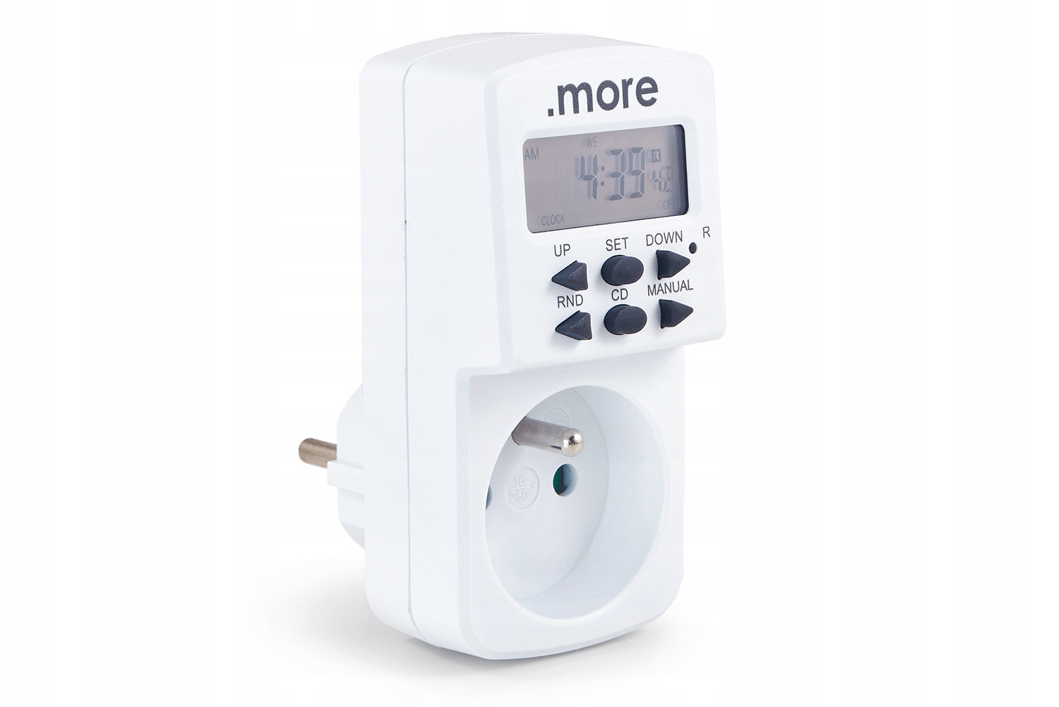 PROGRAMATOR CZASOWY ELEKTRONICZNY TYGODNIOWY PC-1E 1800W Informacje o bezpieczeństwie CE