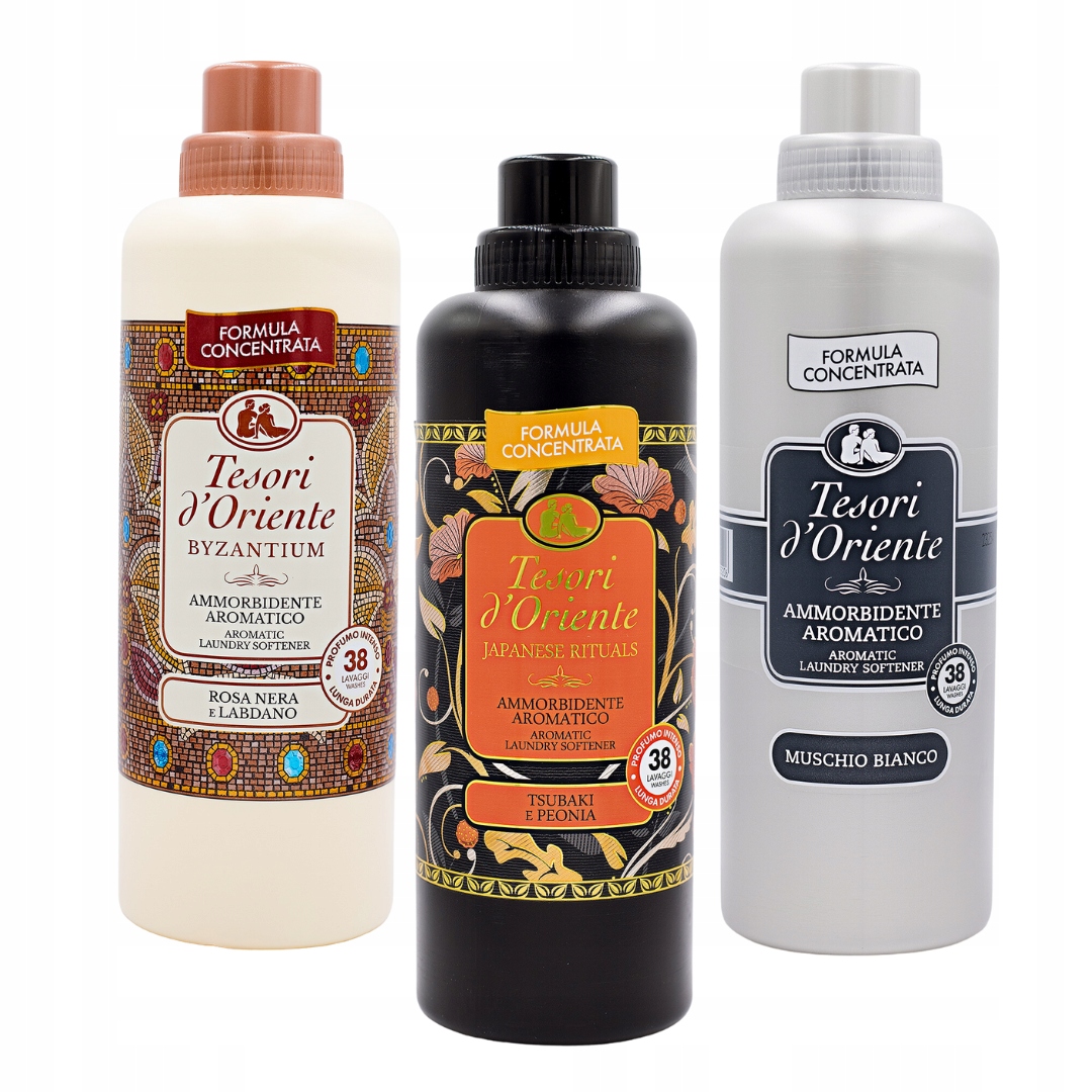 Levně Tesori d'Oriente Sada 3 oplachovacích prostředků Bjm