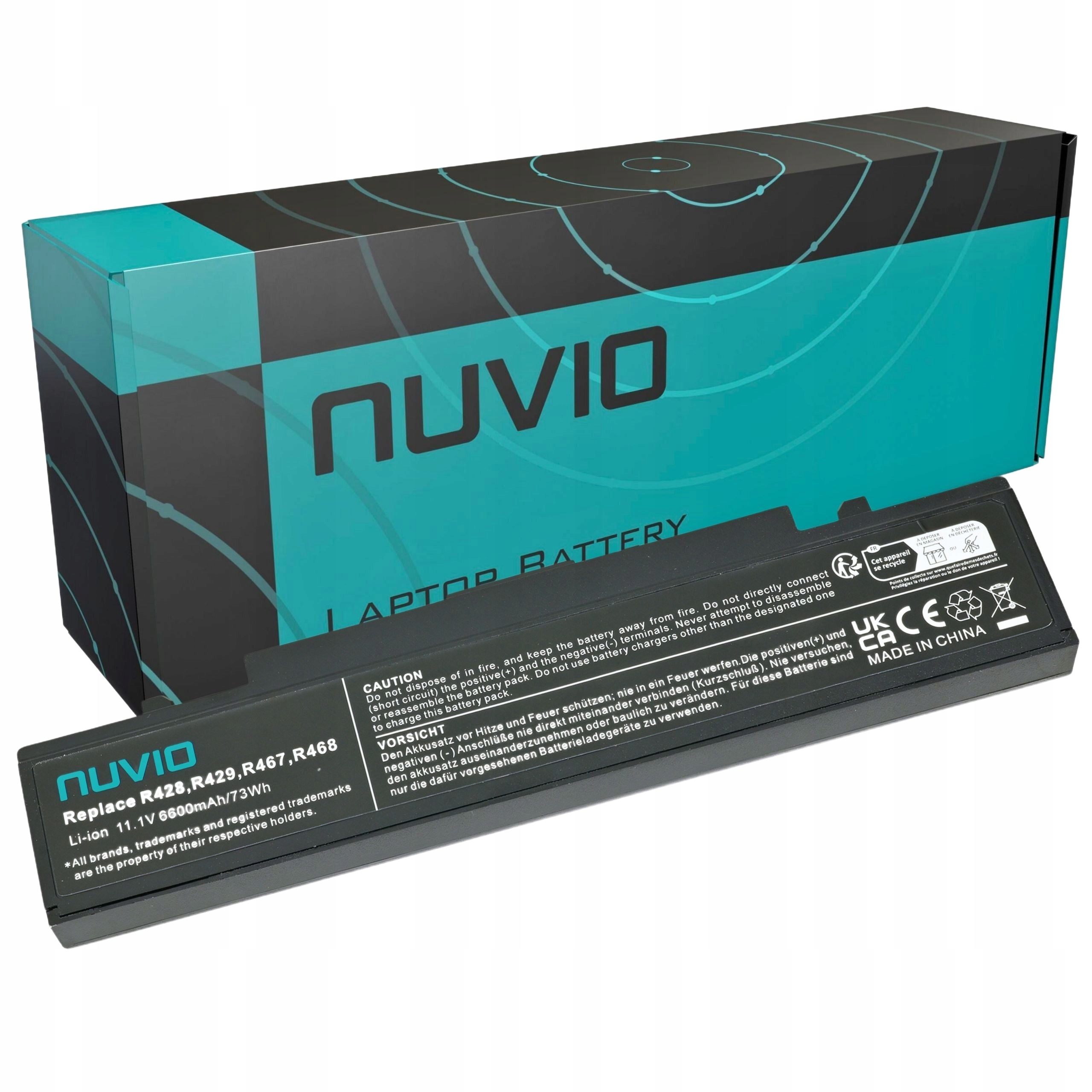 Bateria AA-PB9NC6B do SAMSUNG RV511 RF511 RF711 R530 R540 R580 R780 6600mAh