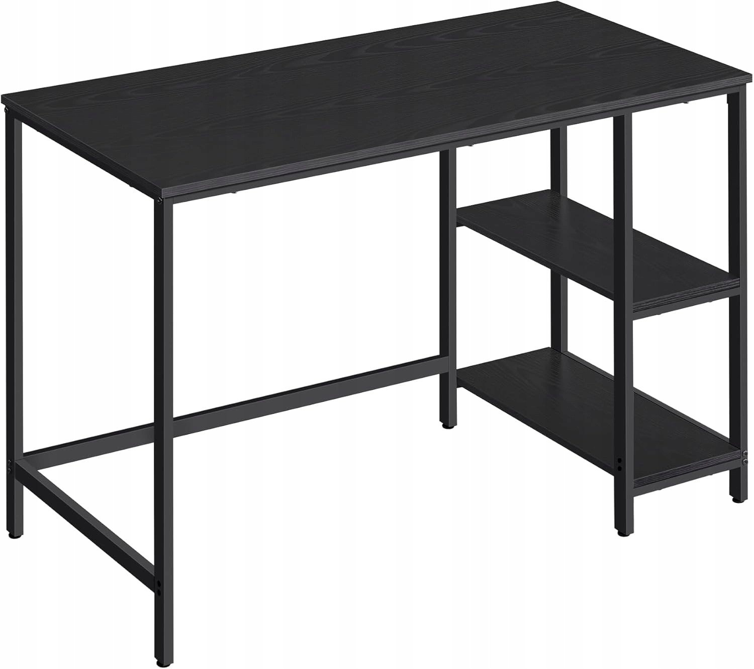 Obdĺžnikový písací stôl Songmics 100 x 50 x 76 cm, čierny