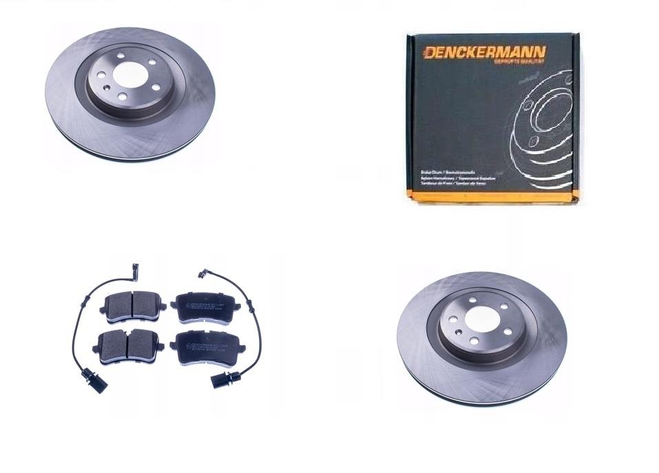 Kotouče Senzory Audi A6 C7 4G 2011-2018 Zadní Sada Ventilky 330MM