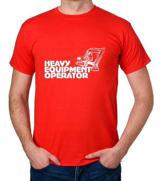 

koszulka Koparka prezent