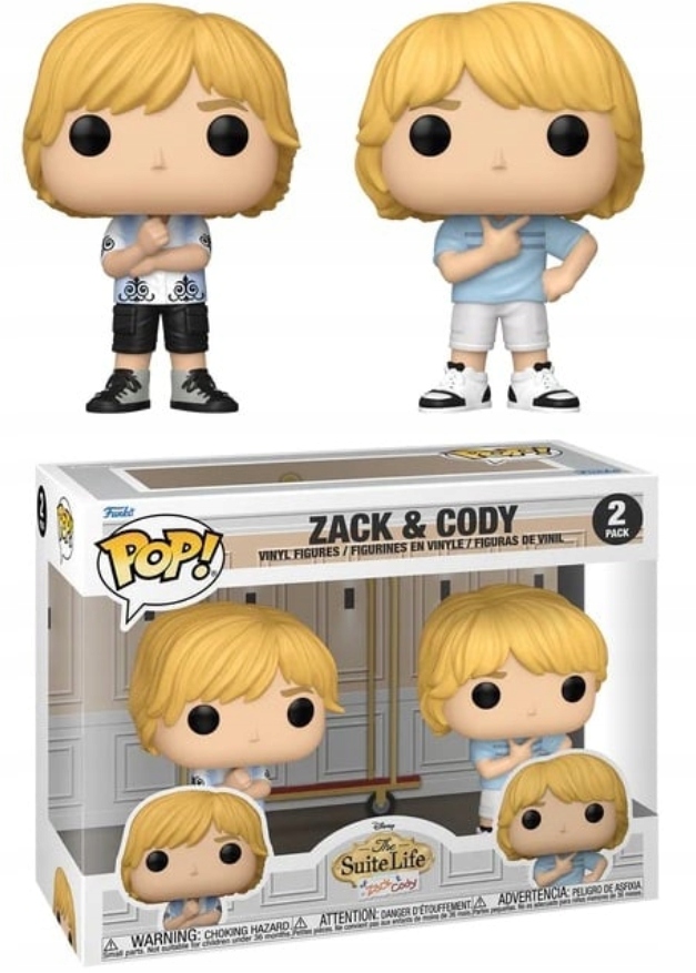 Funko Pop! Suite Life of Zack & Cody Television 2 kusy Zack & Cody