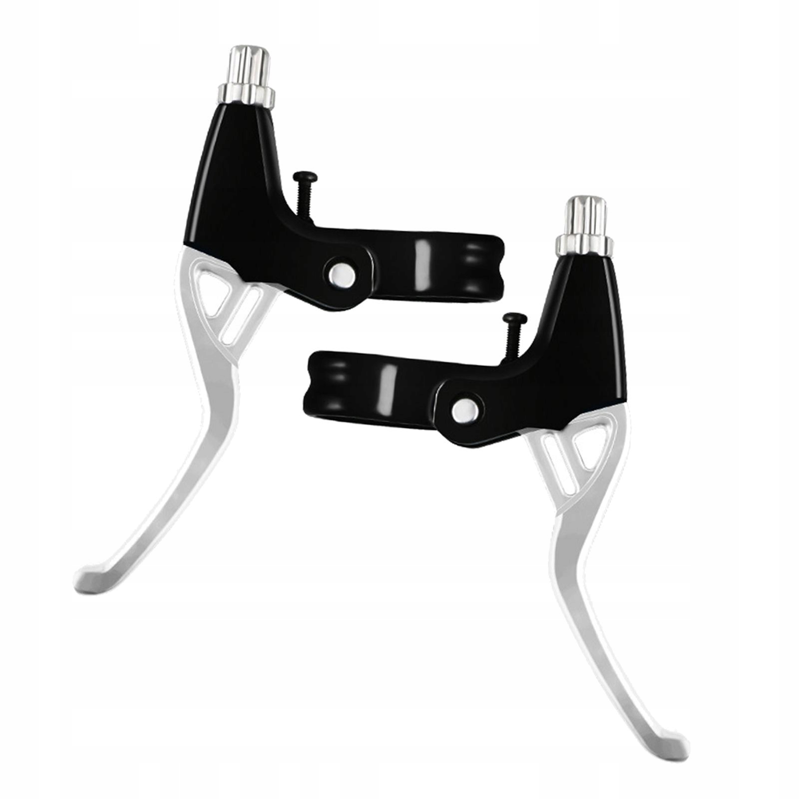 2Pcs Bike Brake Levers, Bicycle Brake Levers Universal Cycling Silver