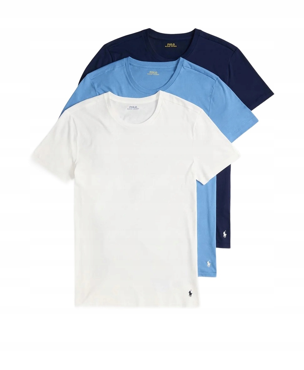 Polo Ralph Lauren T-shirt męski 3pack zestaw koszulka męska tshirt r. L