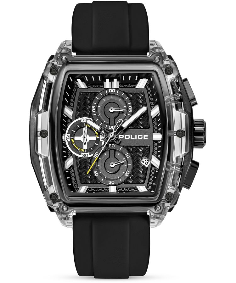 Pánské hodinky Police Clout Tank Chronograph