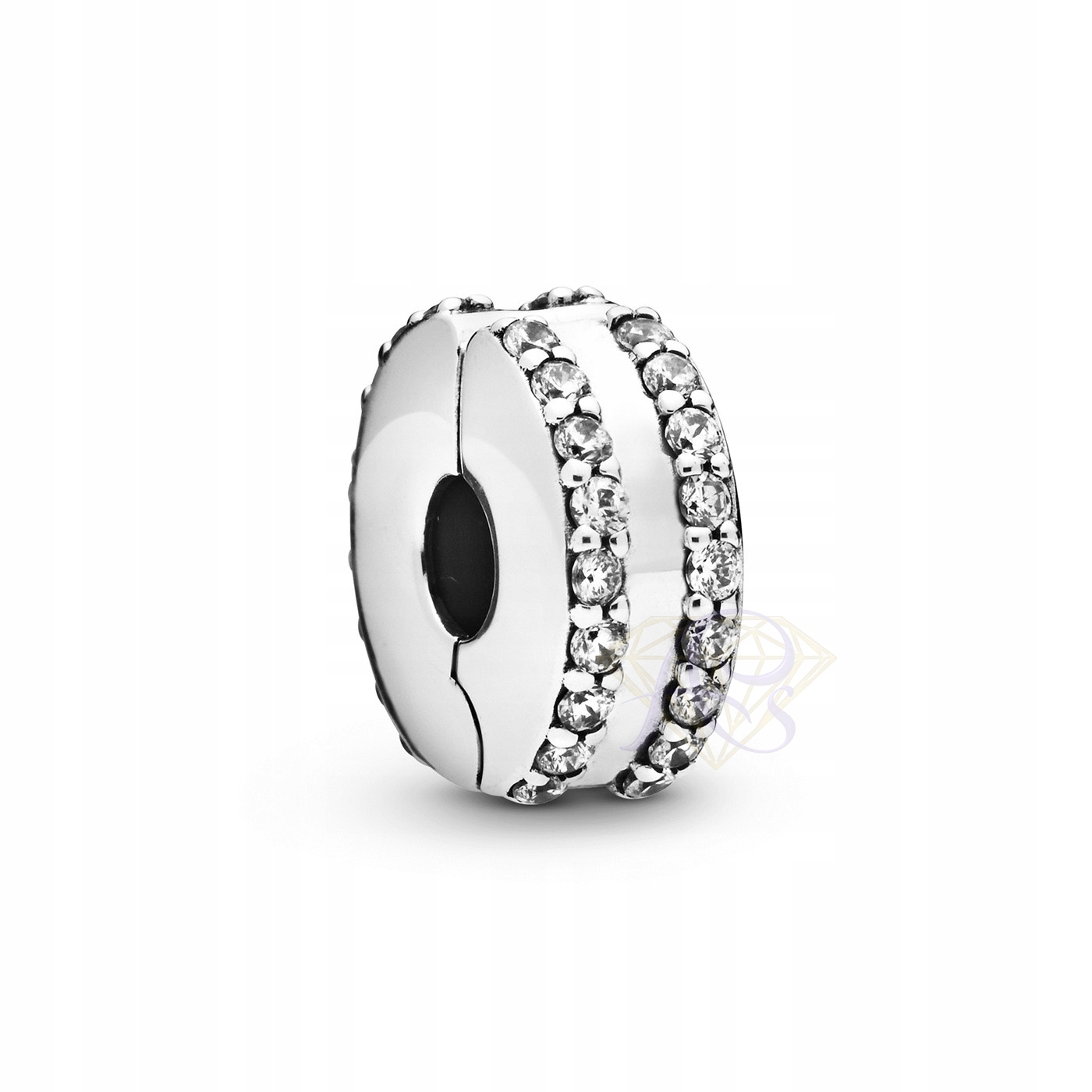 Charms Stopky stříbrné Ag 925 Zirkony CH220921