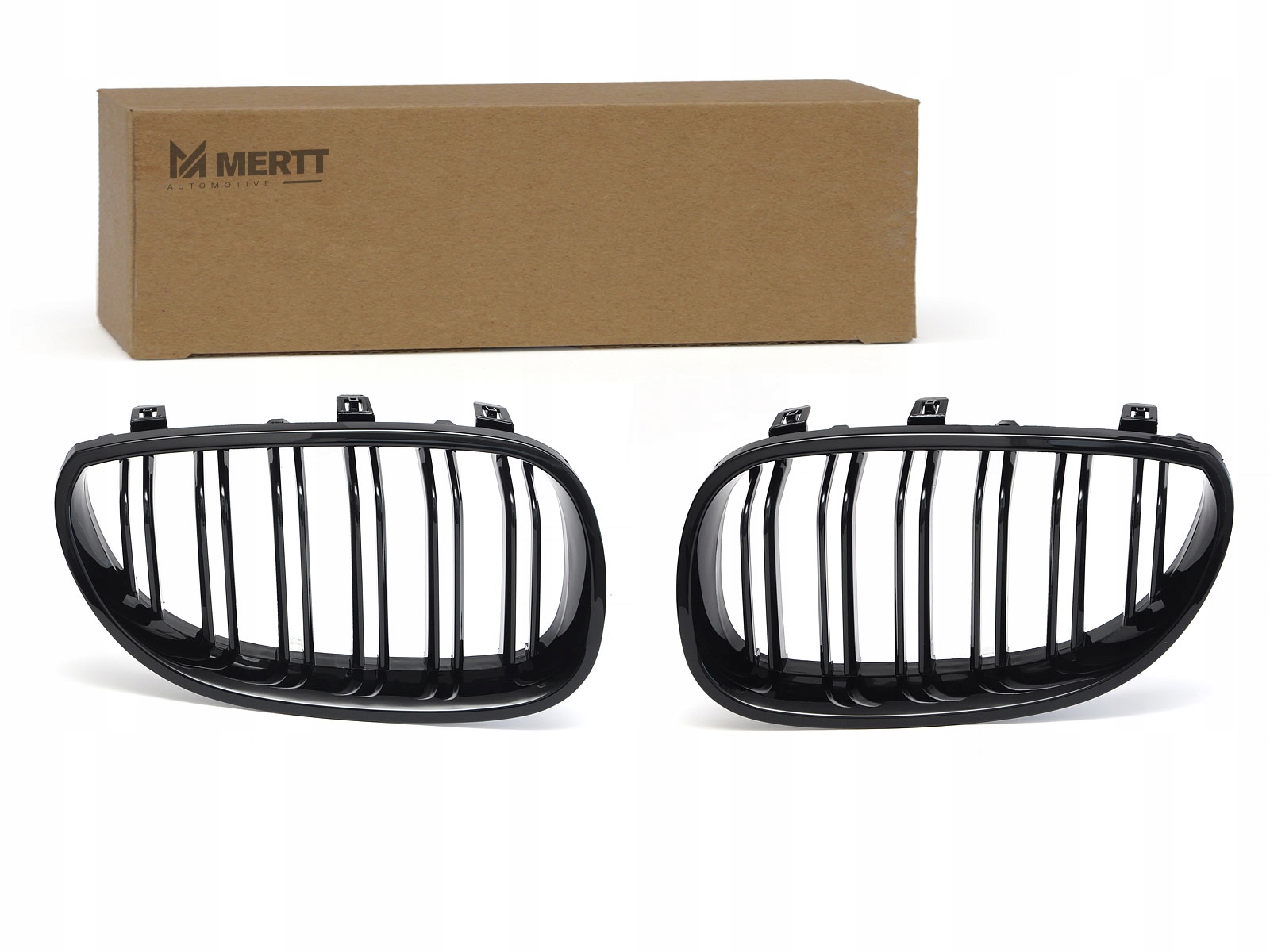 

Nerki grill Bmw 5 E60 E61 M Pakiet M5 black połysk