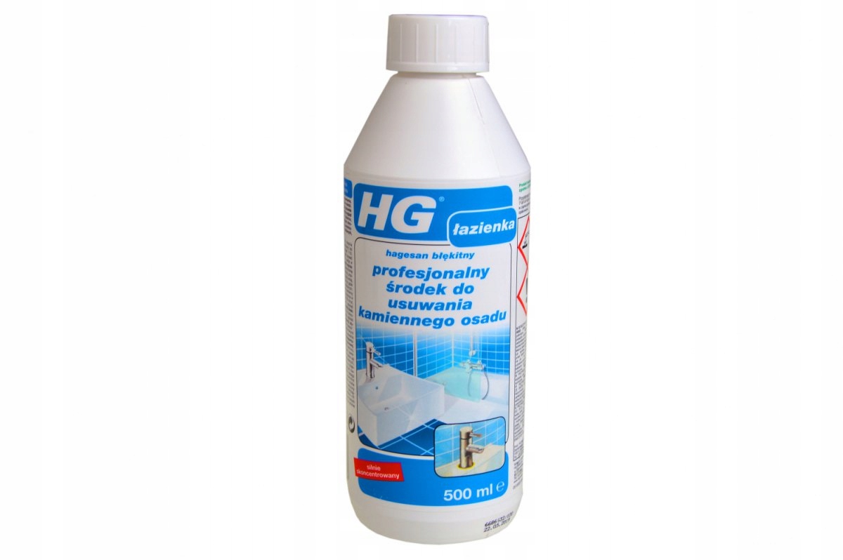 

Hg środek do usuwania kamiennego osadu 0.5 L