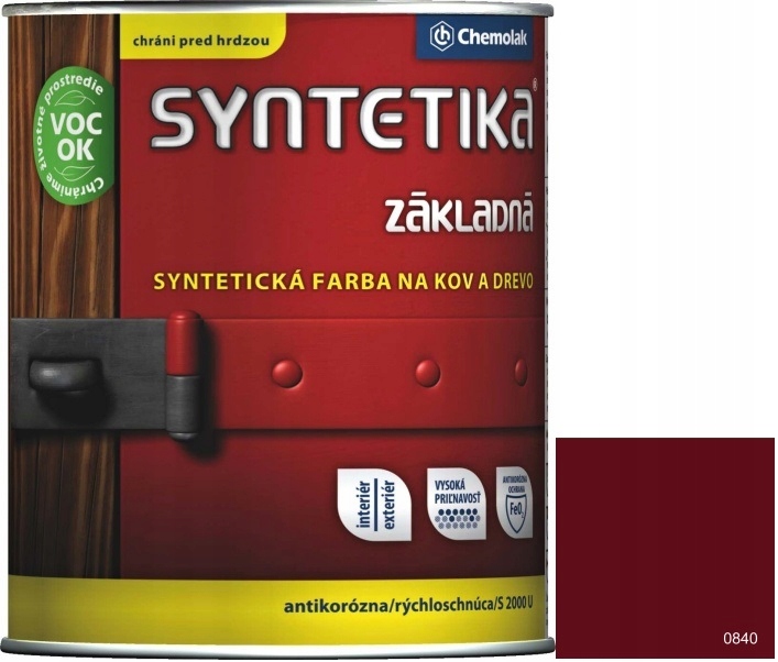 Farba podkładowa MINIA 2,5L CZERWONA