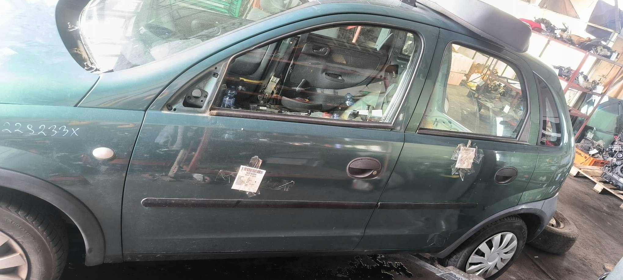 dveře levé předek 3GU OPEL CORSA C