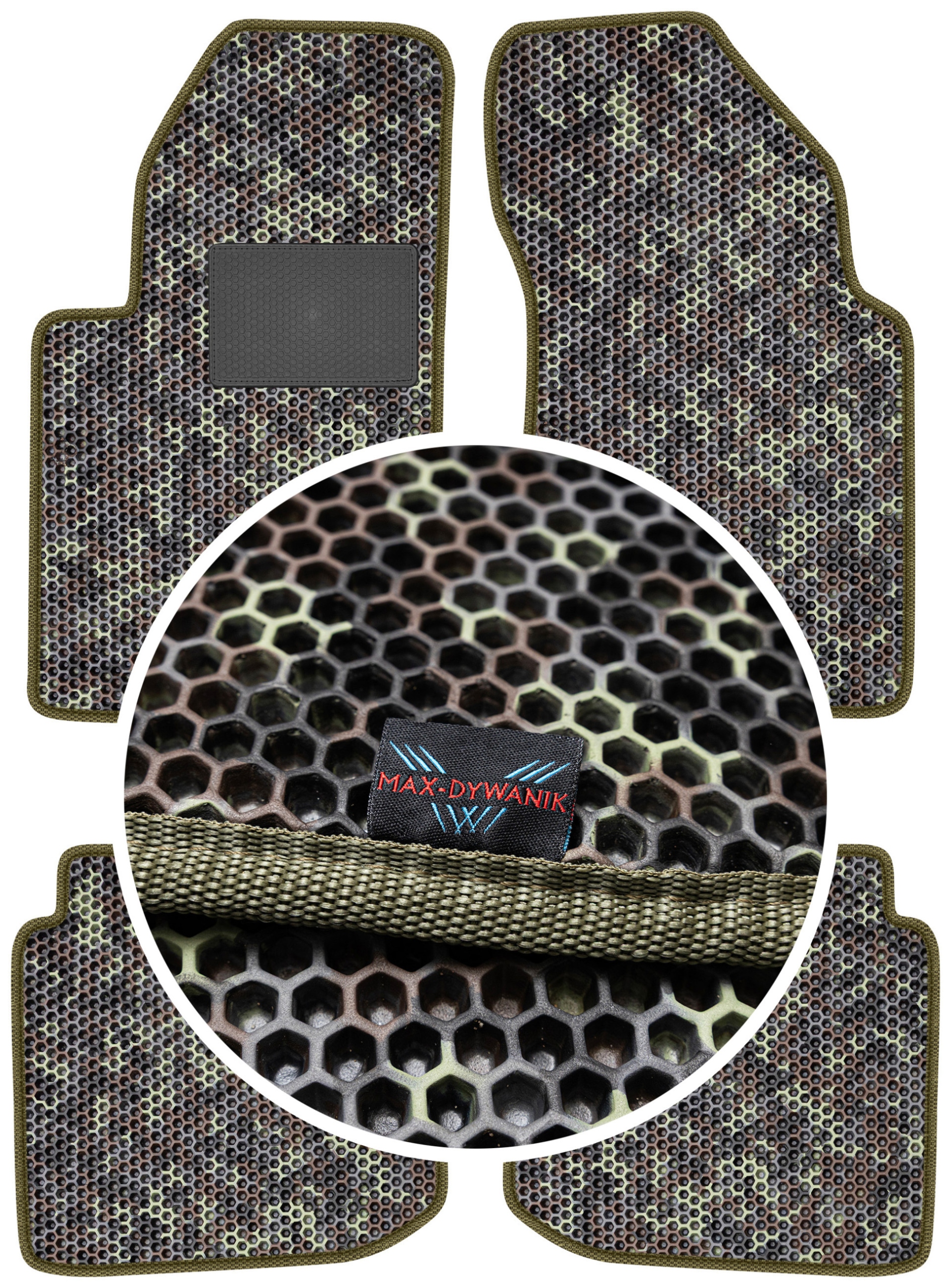 Ford Scorpio MK1 1985-1994 Gumové rohože Eva Moro