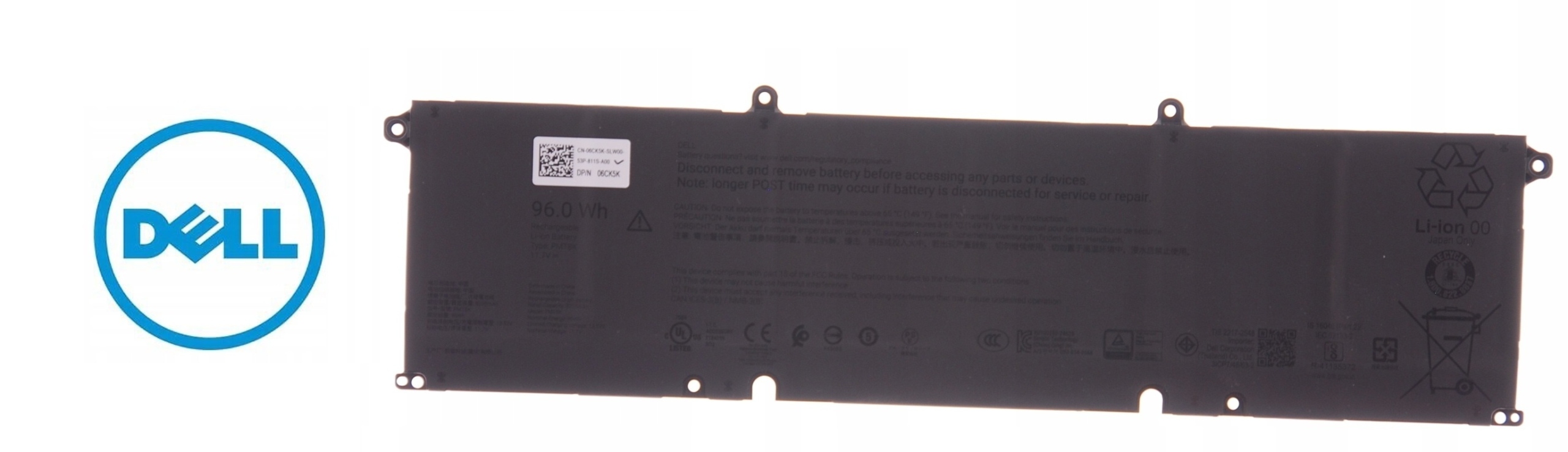 Baterie Dell PMT8K Alienware 16, 18 Area51, Alienware 16 Aurora
