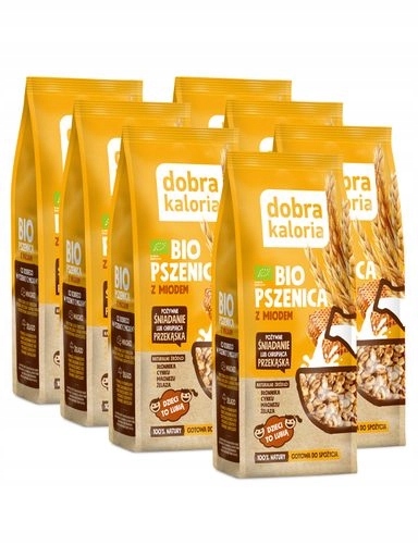 Levně Dobra Kaloria Bio sada Pšenice s medem 7 kusů