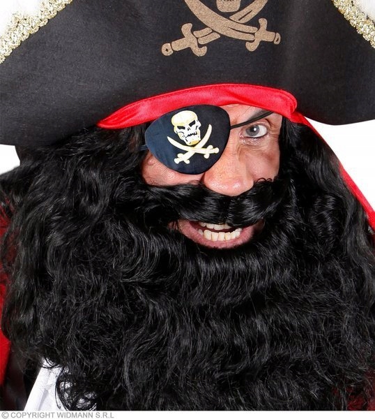 OPASKA NA OKO PIRACKA PIRATA Z CZASZKĄ CZASZKA Płeć uniseks
