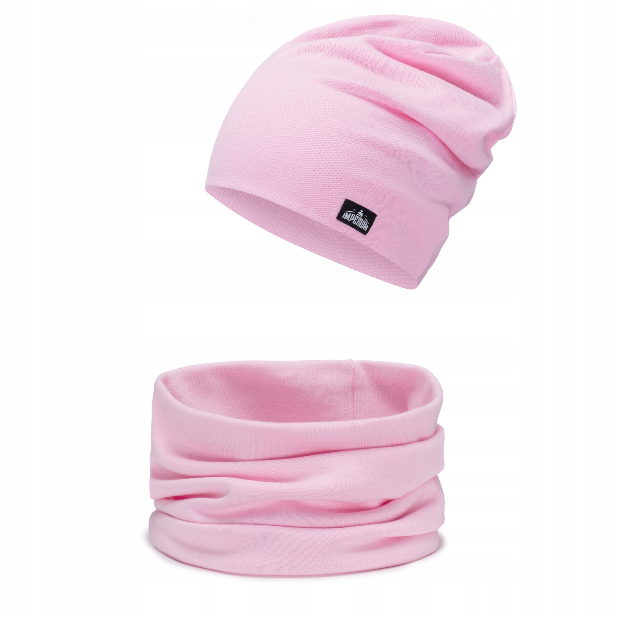 

Czapka + komin kpl dwuwarstwowy 56-58 Dużo Kolorów