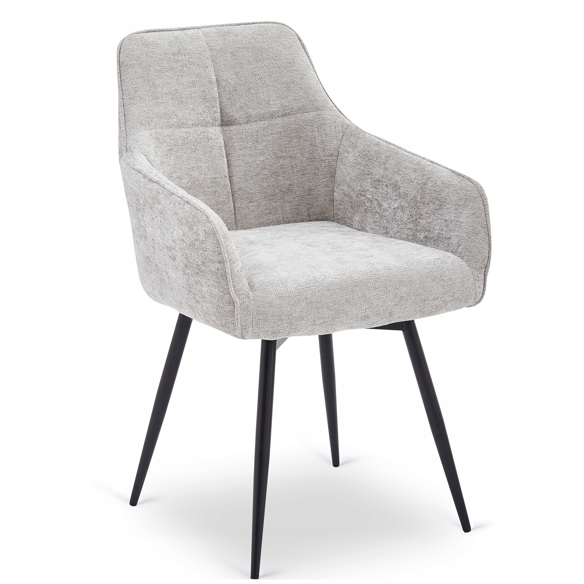 Kuchyňská otočná židle do jídelny do obývacího pokoje Larisa šedá