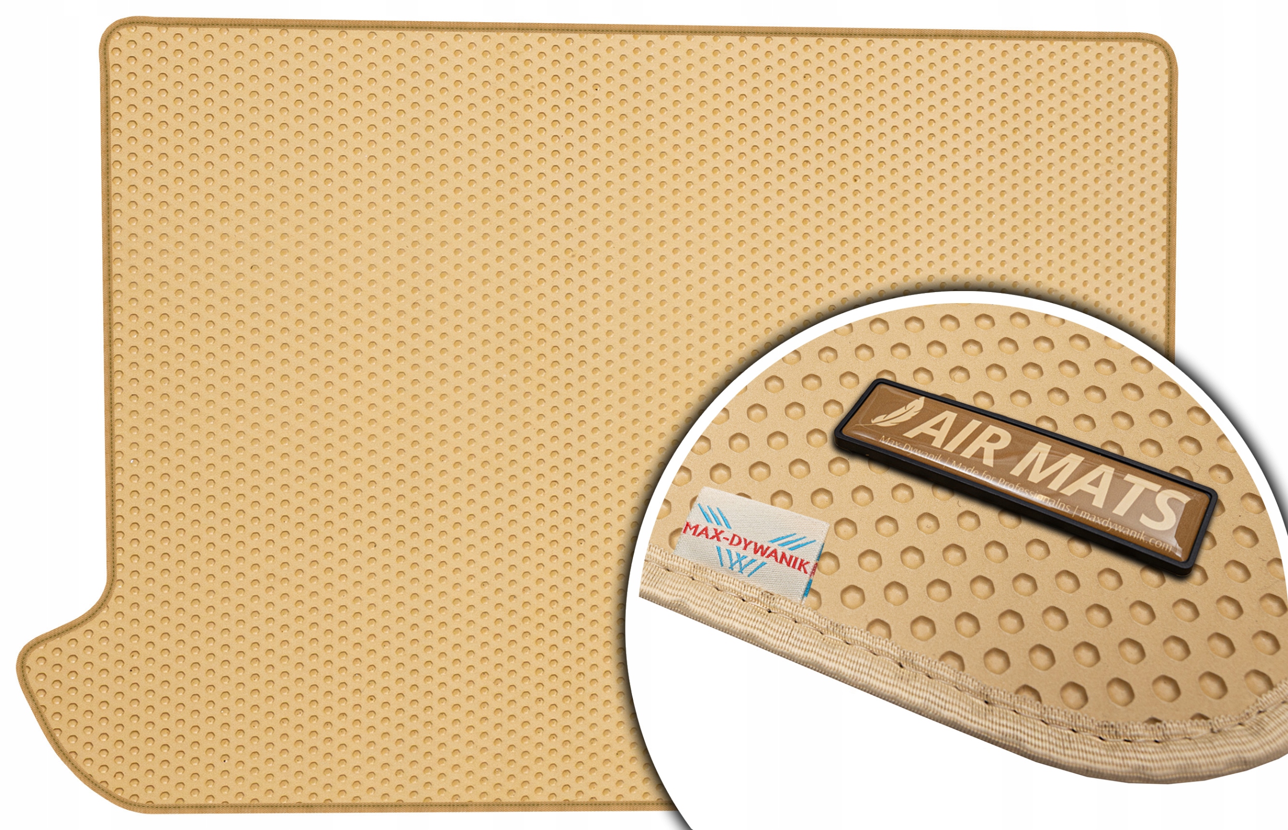 Fiat Doblo I Kombivan 2000-2010 Béžová rohož do kufru Eva Air Mats