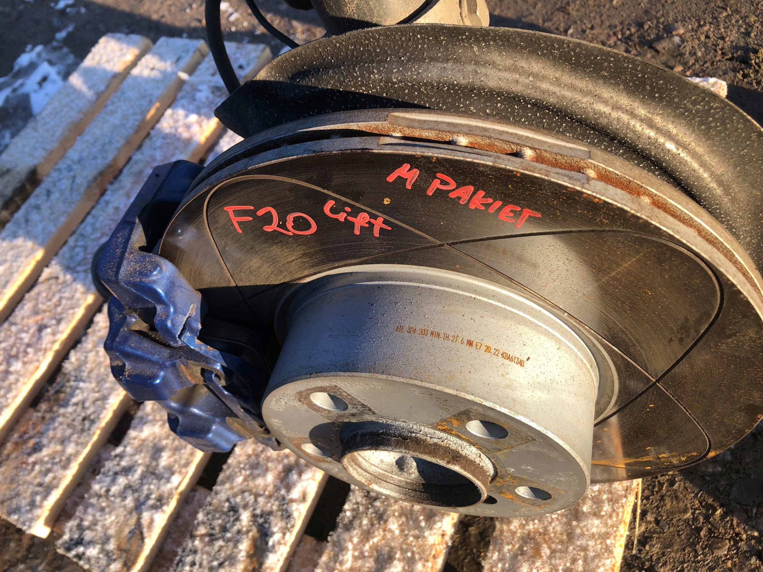 BMW 1 F21 LIFT m-packet McPherson right swing