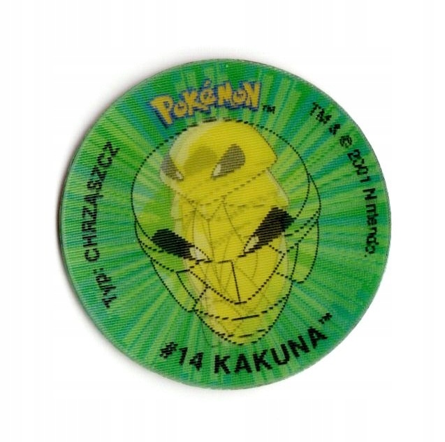 POKEMON Lays TAZO 2 #14 Kakuna
