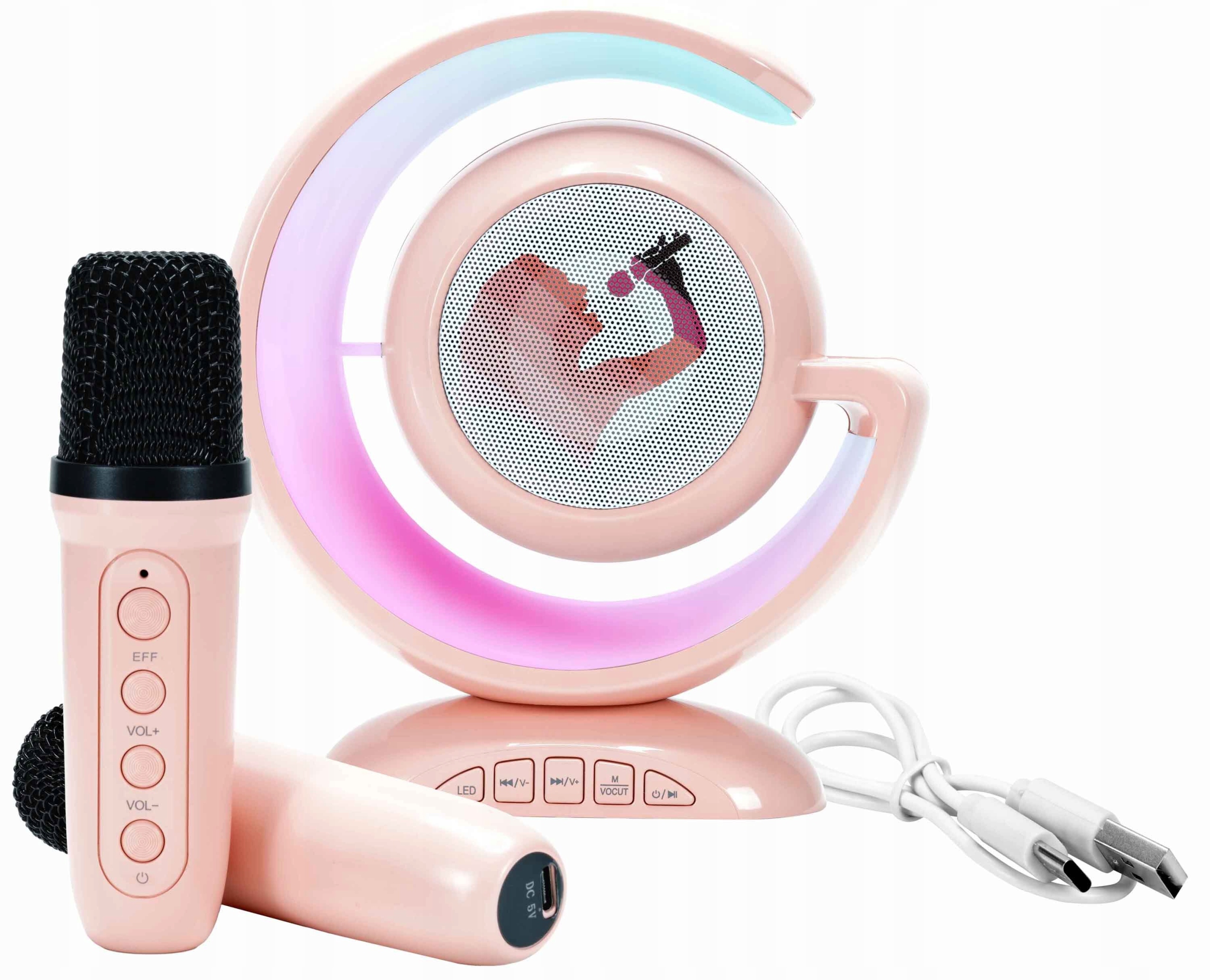 Musicmate MM-SC70 RainbowDust Bluetooth Różowy
